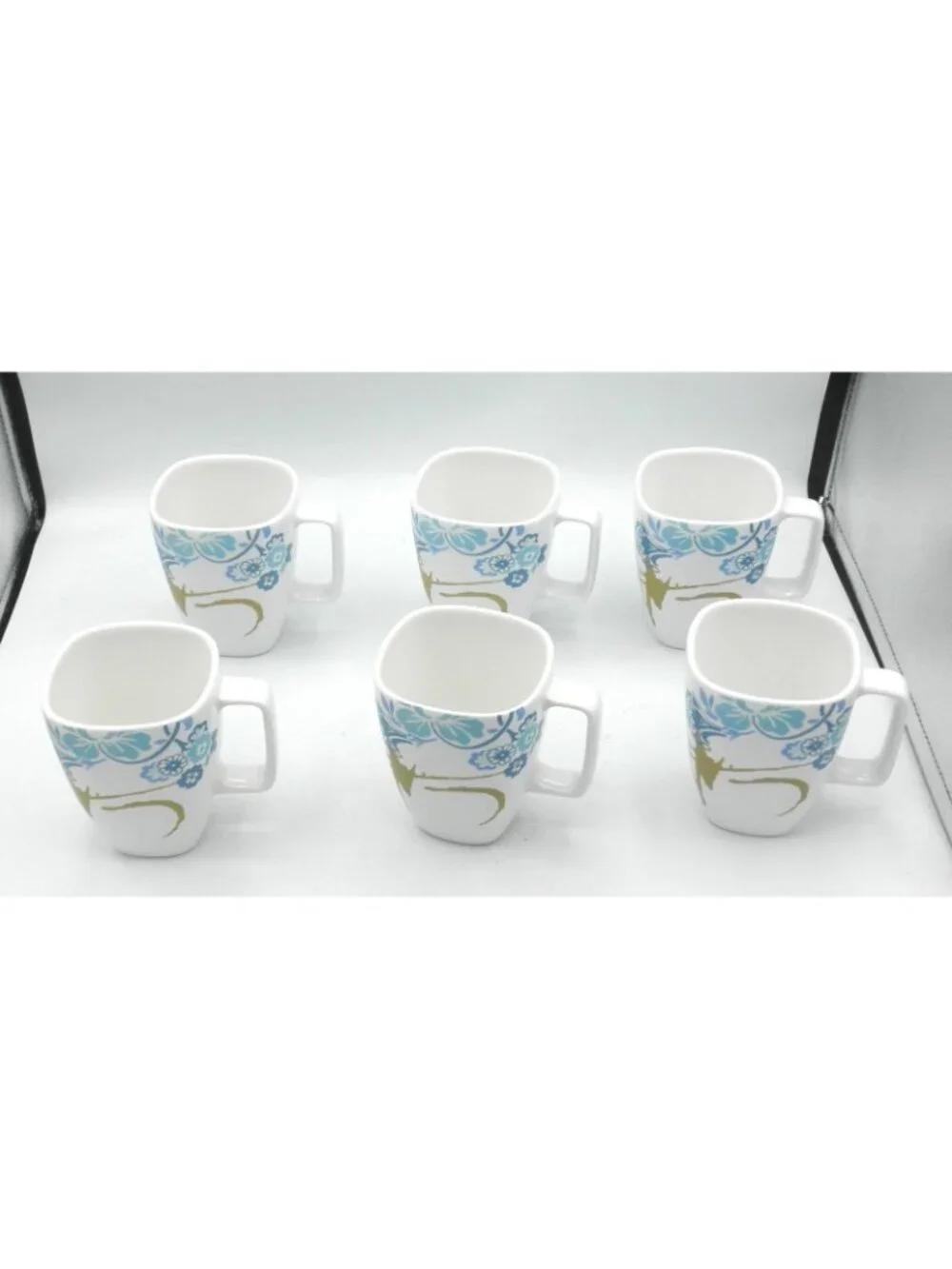 Asian Bloom by Corning Corelle 12 Oz. Mug Set of 6 Pattern Code: CORASB